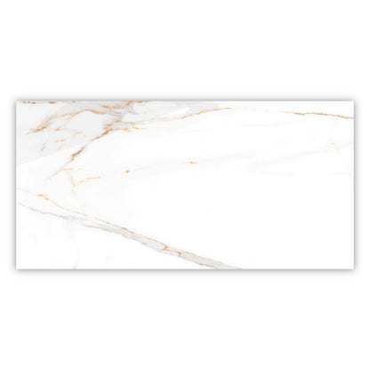 Regal Carrara Gold | 12"x24" Porcelain Marble Look Floor & Wall Tile