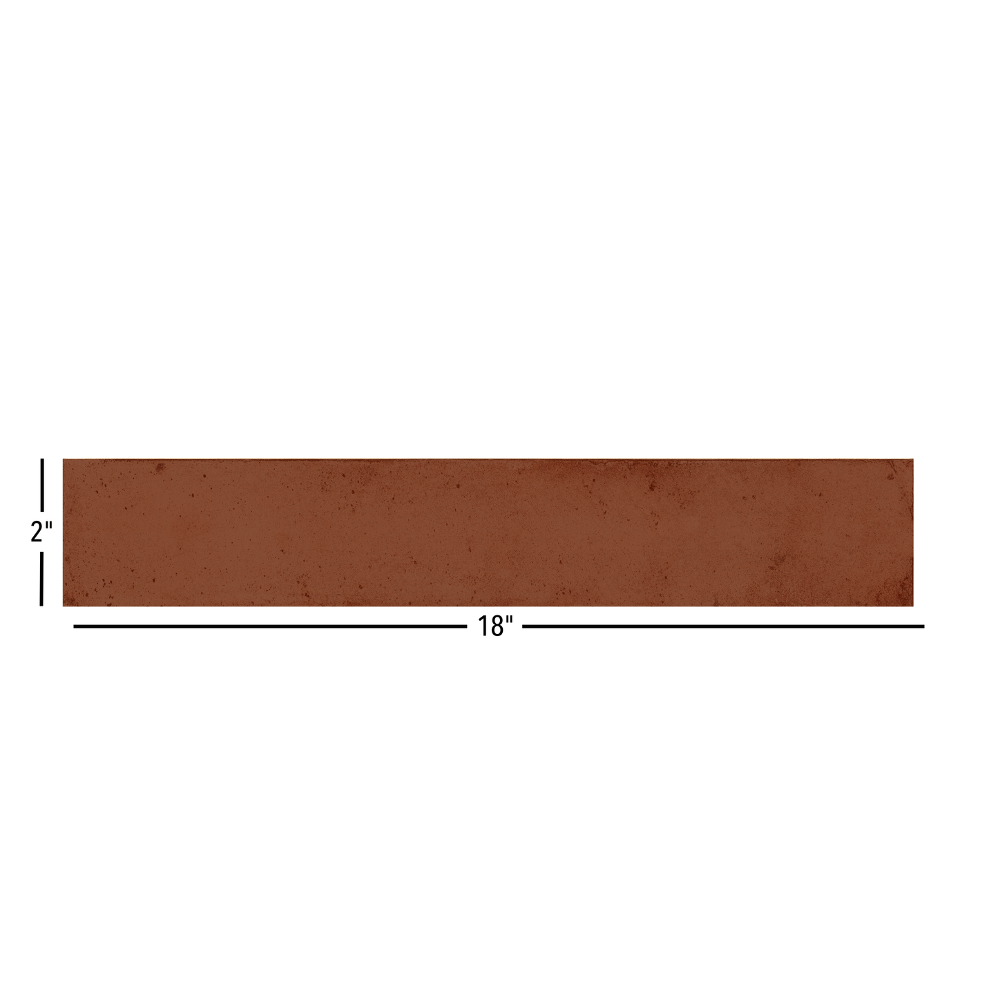 Color Wheel | 2"x18" Porcelain Brick Look Wall Tile