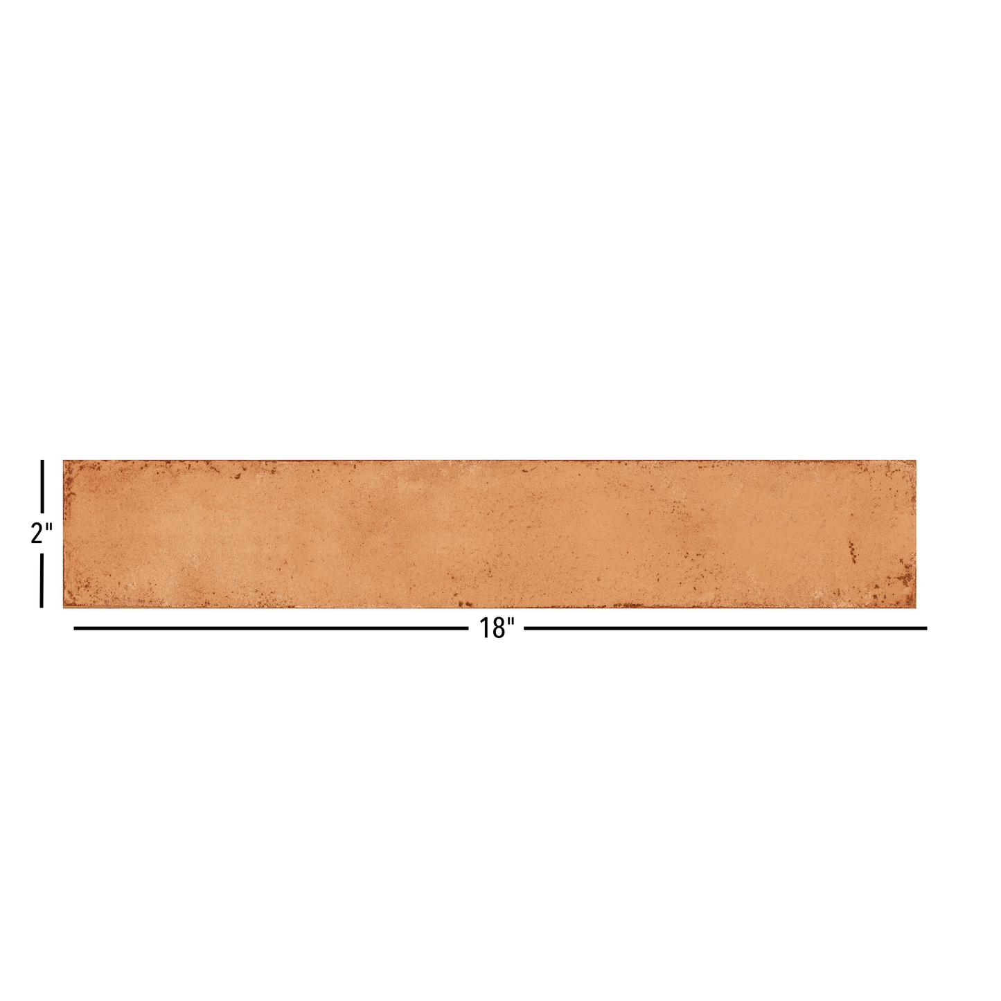 Color Wheel | 2"x18" Porcelain Brick Look Wall Tile
