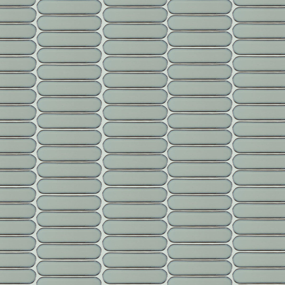 Stream | 1"x4" Porcelain Elongated Oval Mosaic Tile