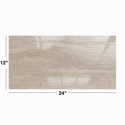Aeterna | 12"x24" Stone Look Porcelain Floor & Wall Tile