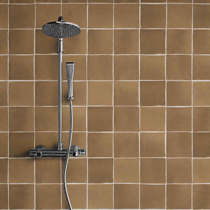 Atlas Zellige | 4"x4" Terracotta Wall Tile